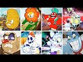 Cuphead All Bosses Speedrun + (including the DLC The Delicious Last Course)