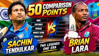 Sachin Tendulkar vs Brian Lara: Who is the Real GOAT of Cricket 🏏🔥 Update