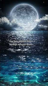 Story WA keren sya'ban 30 detik || motivasi bulan sya'ban