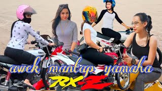 koleksi awek comel yamaha rxz mantap