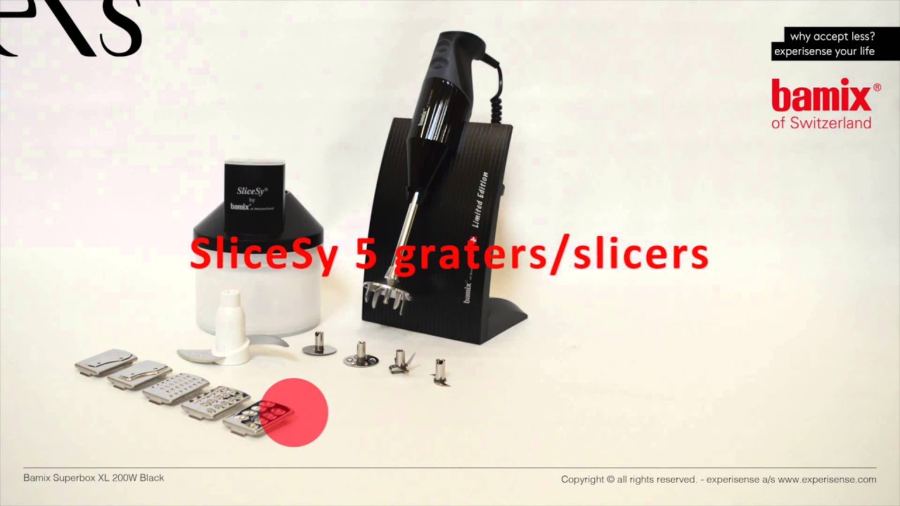 Bamix Superbox XL 200W Black HD