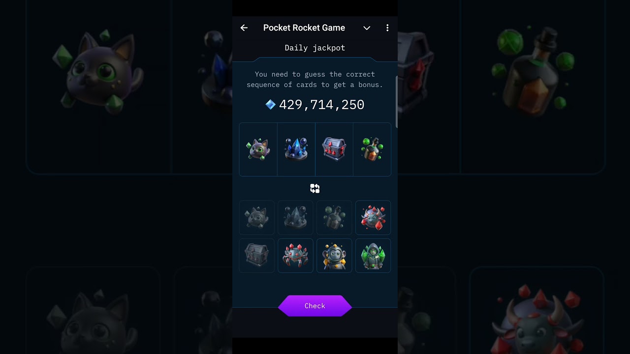 Pocket Rocket daily jackpot 16 September