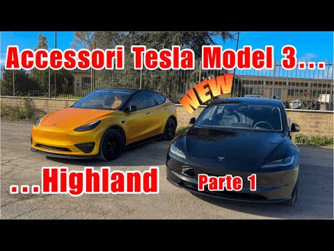 Tesla Model 3 Highland, primi accessori indispensabili. Parte 1