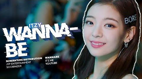 ITZY (있지) - WANNABE | Solo + Center + Focus Screentime Distribution