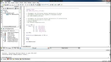 [First step on ISE design suite(VHDL)] How to create a new project and a VHDL source