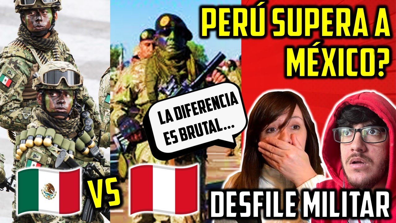 ES UNA LOCURA! MEXICO VS PERÚ DESFILE MILITAR! PERÚ A LA ALTURA? ES BRUTAL... ARGENTINOS REACCIONAN