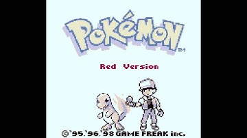 (Gameboy Color) Pokémon Red Version Intro - HD
