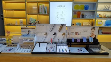 RECHI | Custom Acrylic Retail Display Factory| Counter Acrylic E-Cigarette Retail POS Display Stand