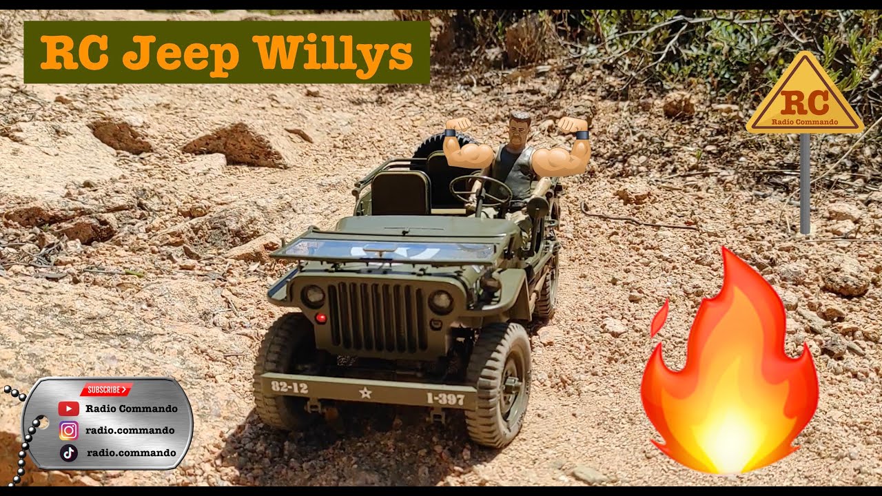 RC Army Jeep Willys Rochobby 