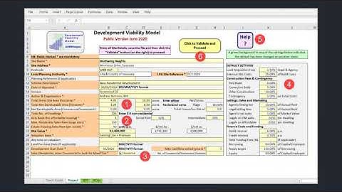 1. Introduction to the Development Viability Model (DVM) for planning