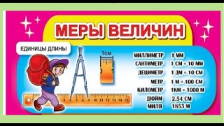 Меры длины для детей Меры длины для детей