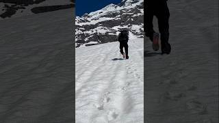Hiking in the soft snow towards Morado Glacier / Lagoon -  arranged by Hike Chile screenshot 2