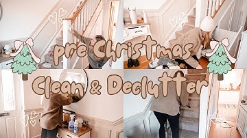 PRE CHRISTMAS CLEAN AND DECLUTTER | CHATTY CLEANING MOTIVATION | Emma Nightingale