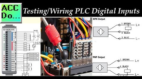 Testing and Wiring PLC Digital Inputs