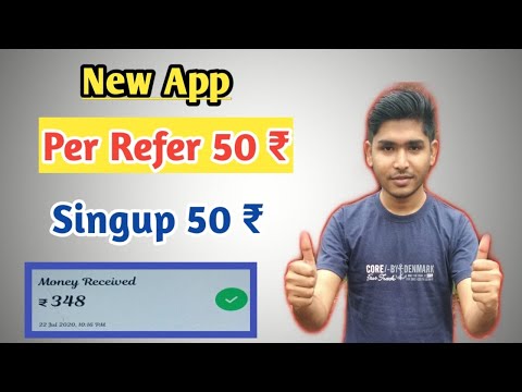 New Refer And Earn App !! Per Refer Rs 50 !! Minimum Redoom Rs 50 Paytm Cash !!