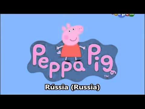 Peppa Pig- International Day Song, Countries Flags and 