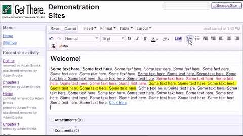 Edit and manage a student Google Site