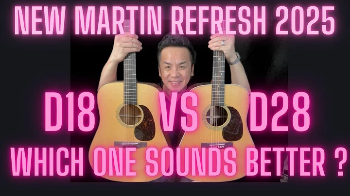 NEW MARTIN REFRESH MODELS 2025 - D28 VS D18 SHOOTOUT REVIEW in SINGAPORE @citymusicsg