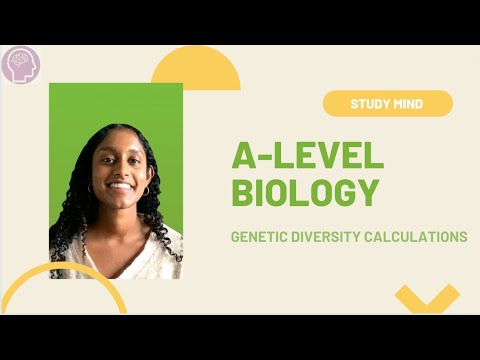 Genetic Diversity Calculations | A-Level Biology Exam Revision | AQA ...