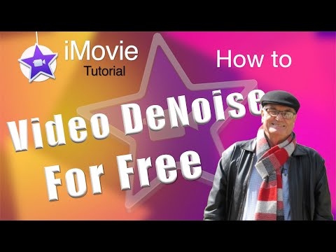 Video DeNoise - remove grain - for Free - iMovie 10.2