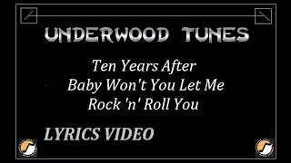Ten Years After  Baby Wont You Let Me Rock n Roll You  1971  Ws