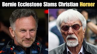 F1 Fallout: Horner Criticized by Ecclestone After Shock Dismissal