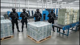 Inside the Money Factory: From Paper to 100 Million Dollars | Complete Process