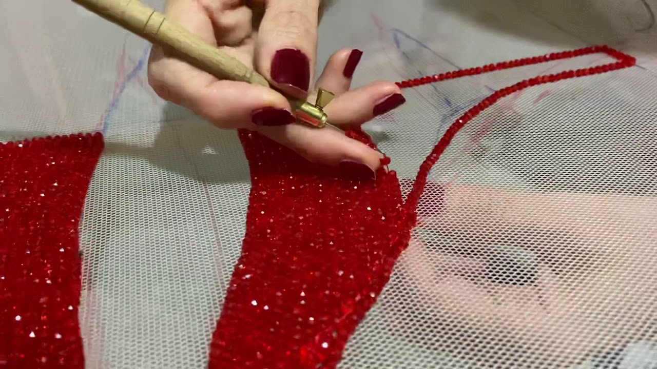 ✅ Herkesin konuştugu bu teknik! Haute couture kasnak işlemesi