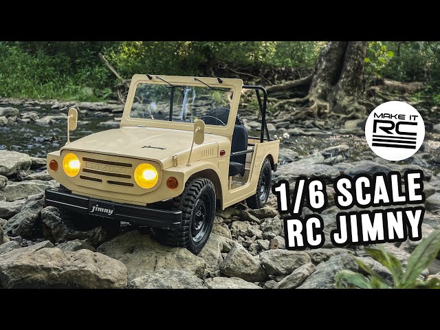 The FMS 1/6 Scale RC Suzuki Jimny 4x4: Overview, Test Drive, and