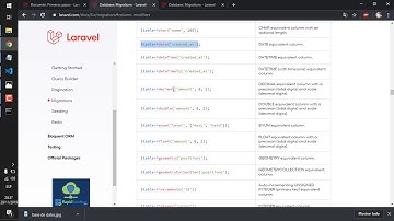 Curso 5  .-  Modelos   Migraciones  en Laravel