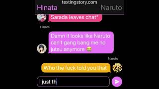 Sakura calls out Naruto an Sasuke 🙄(Naruto Groupchat)