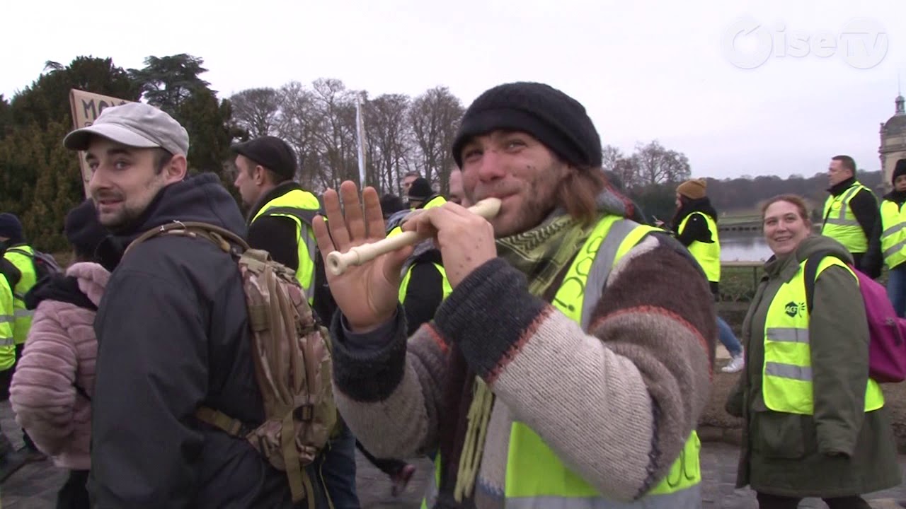 Gilets Jaunes Dans Loise Acte 9 Marée Jaune à Chantilly