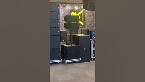 CVR Audio powered line array