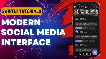 Modern Social Media App Template | SwiftUI Tutorial #swiftui #swiftuitutorial #template #socialmedia