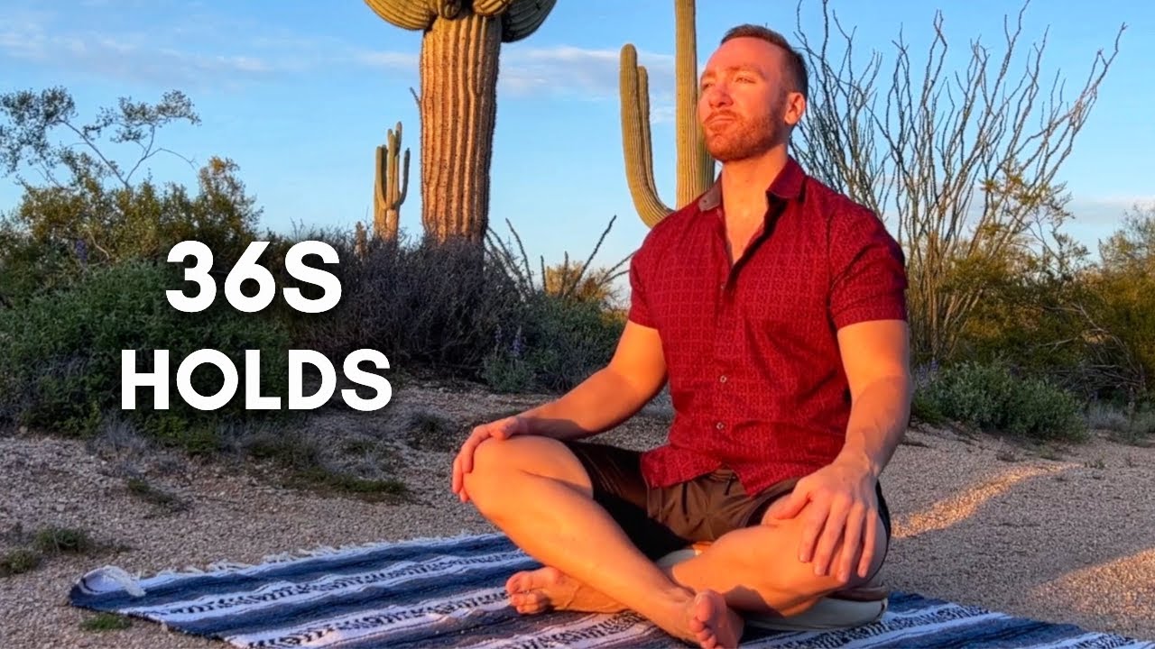 [BEGINNER BREATHWORK!] DMT Fire & Ice Breathing | 36s Holds (3 Rounds) [Session 3/31]