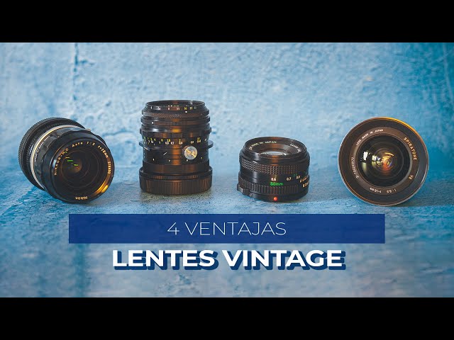 Cómo usar lentes u objetivos vintage en cámaras modernas 