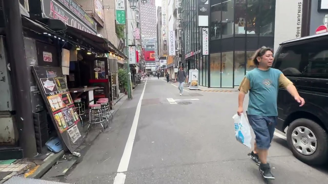 Soaplands and health fashion shops in Kabukicho (June 12th 2025)