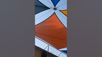 Shade Sail Work. #shade #roofing
