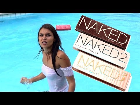 DESTROYING GIRLFRIEND's MAKE UP, IN POOL, PRANK