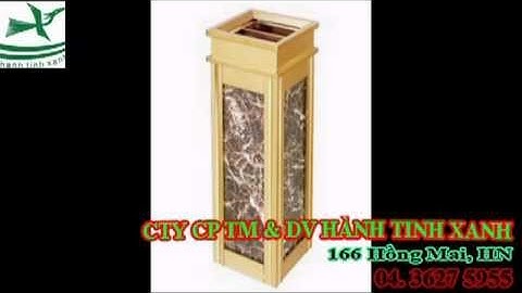 BÁN THÙNG RÁC ĐÁ HOA CƯƠNG | THÙNG RÁC ĐÁ HOA CƯƠNG | THÙNG RÁC ĐÁ CÓ GẠT TÀN