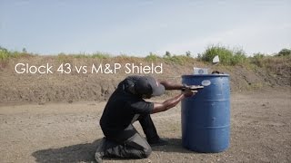 Glock 43 vs Smith and Wesson M&P Shield 9mm