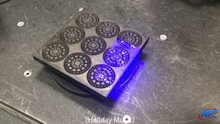 Blue Light Scanning a Cookie Mold