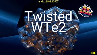 Unlocking the Secrets of Twisted 1T′-Tungsten
