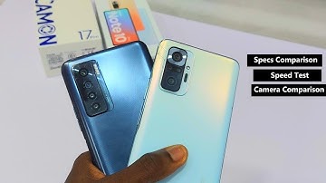 Tecno Camon 17 Pro vs Xiaomi Redmi Note 10 Pro: Speed Test | Full Comparison | Camera