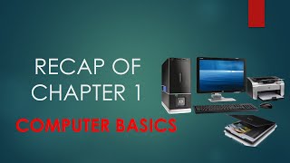 REVISION OF CHAPTER 1 COMPUTER BASICS