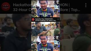 Winning Reaction at 32-Hour Hackathon | VIT Vellore | MAKEATHON #shorts #hackathon #vitvellore