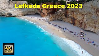 Porto Katsiki Beach - Lefkada Greece 4K