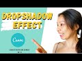 CREATE WITH ME | HOW TO DO A DROP SHADOW EFFECT IN CANVA