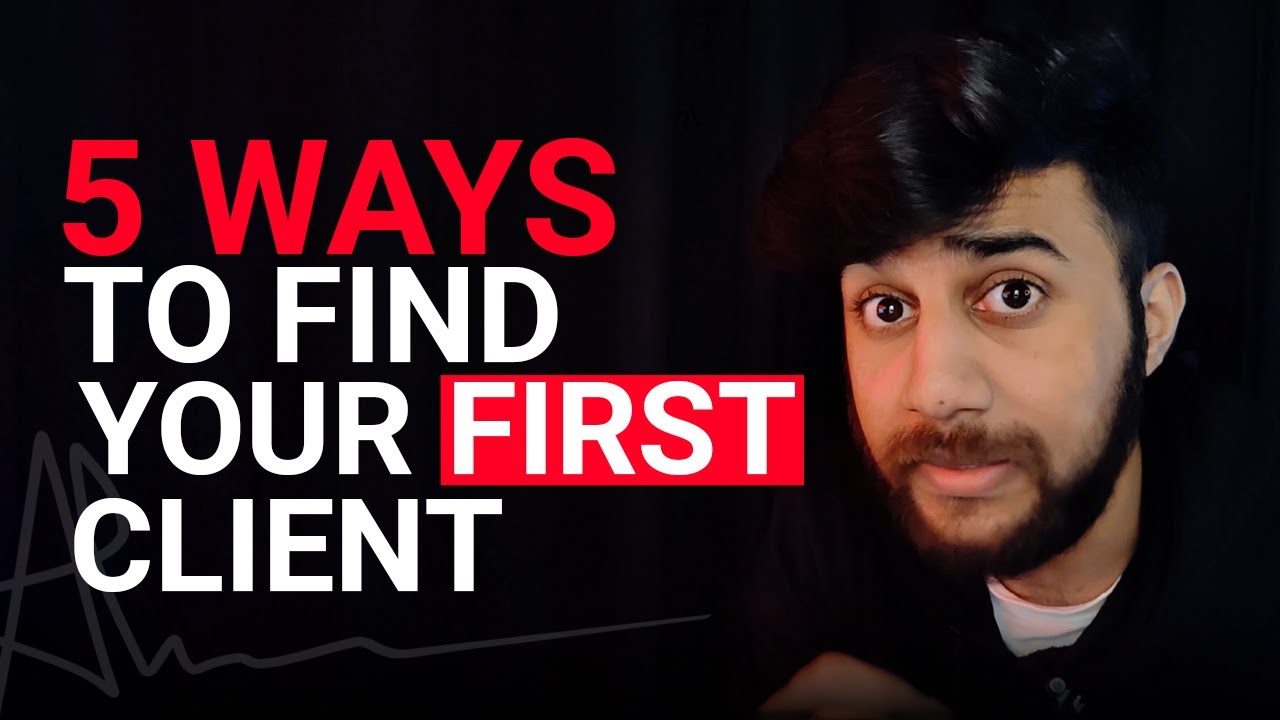 5 Ways to FIND your First Freelancing Client (Bangla) - YouTube