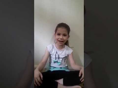 الطفلة تسنيم الابرش العمر 6 سنوات